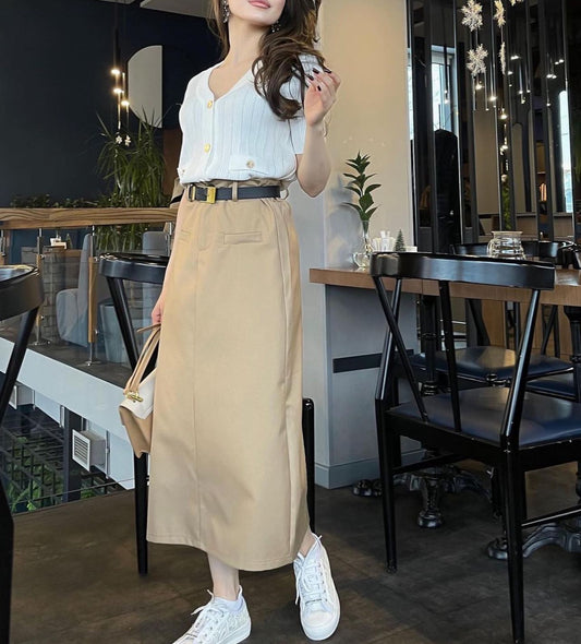 Women Skirt solid color